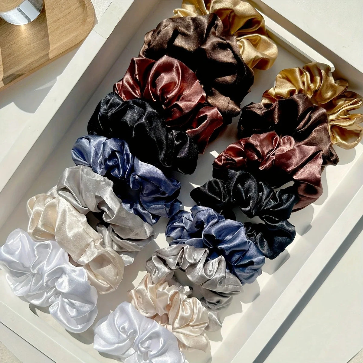 Satin Hair Tie Set