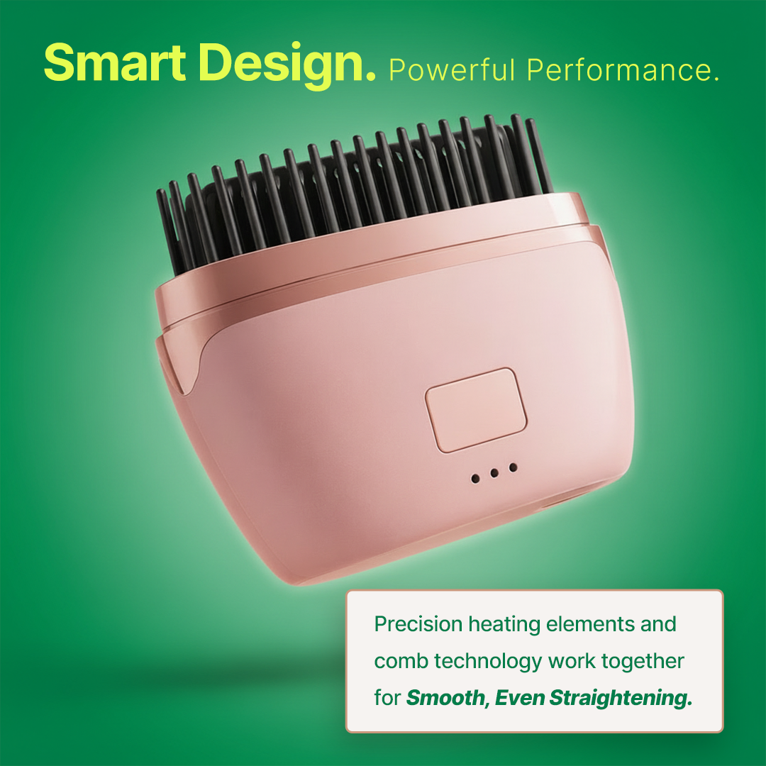 Mini Hair Straightening Comb