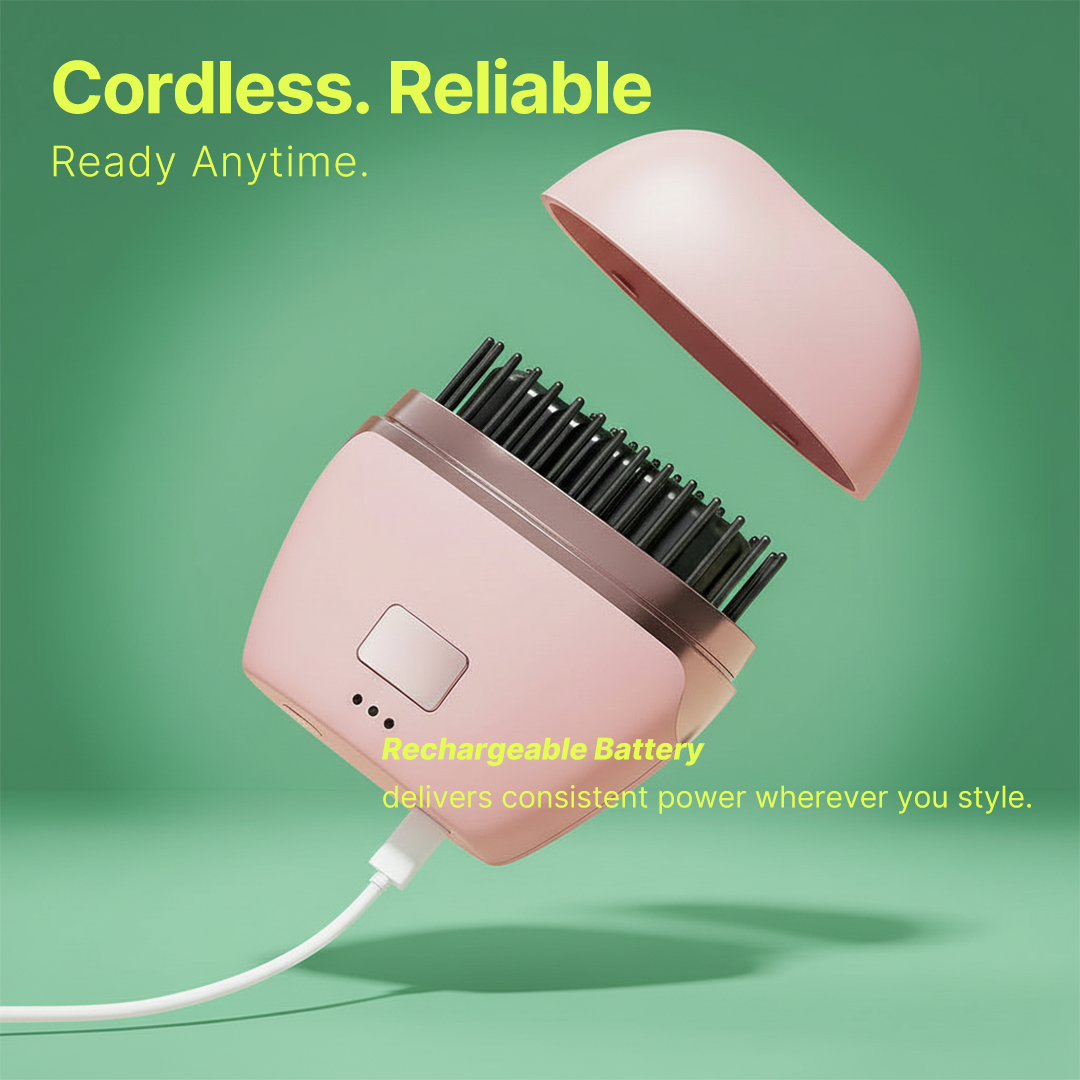 Mini Hair Straightening Comb