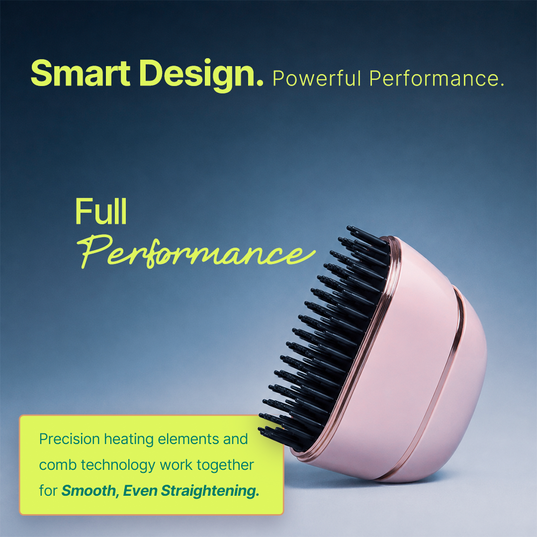 Mini Hair Straightening Comb