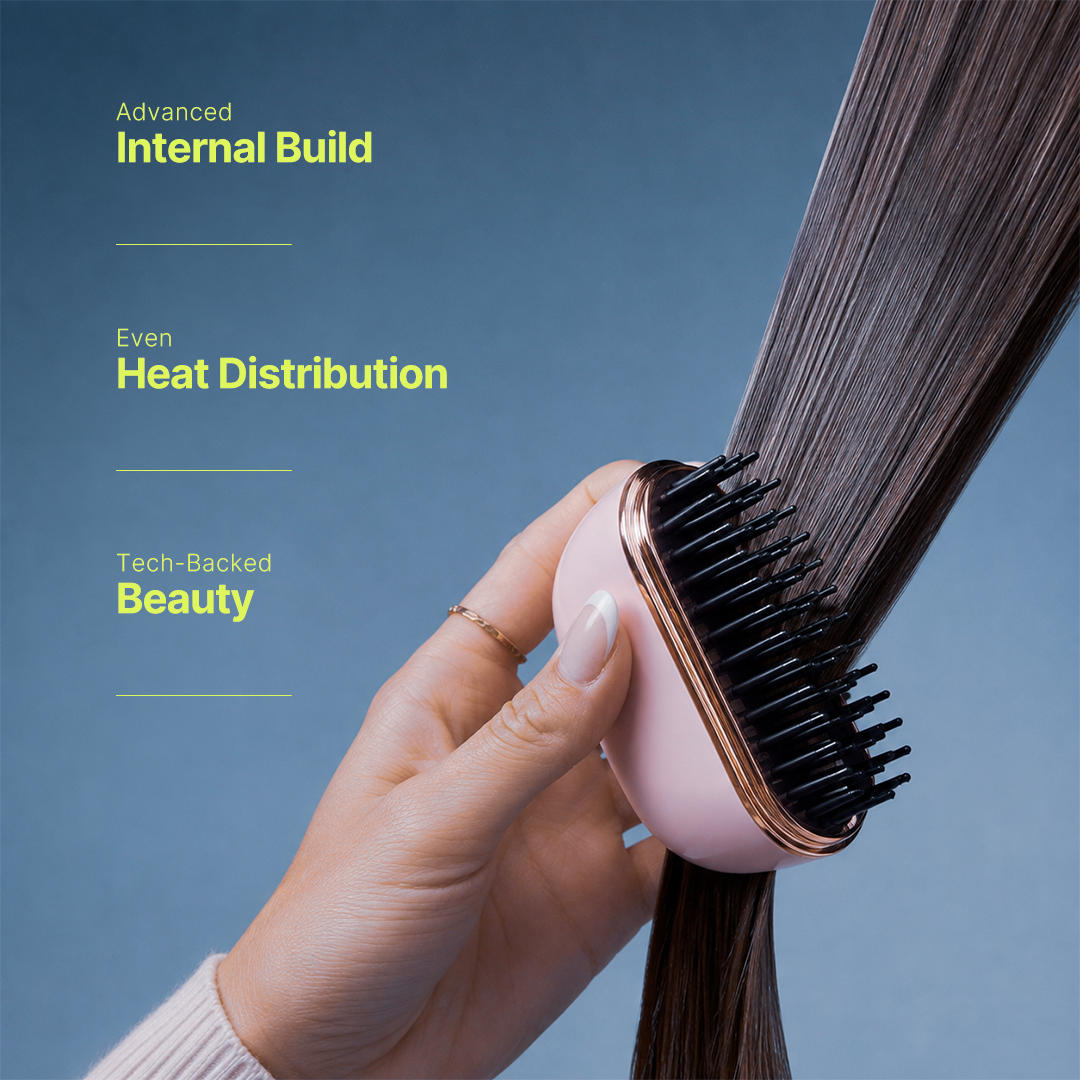 Mini Hair Straightening Comb