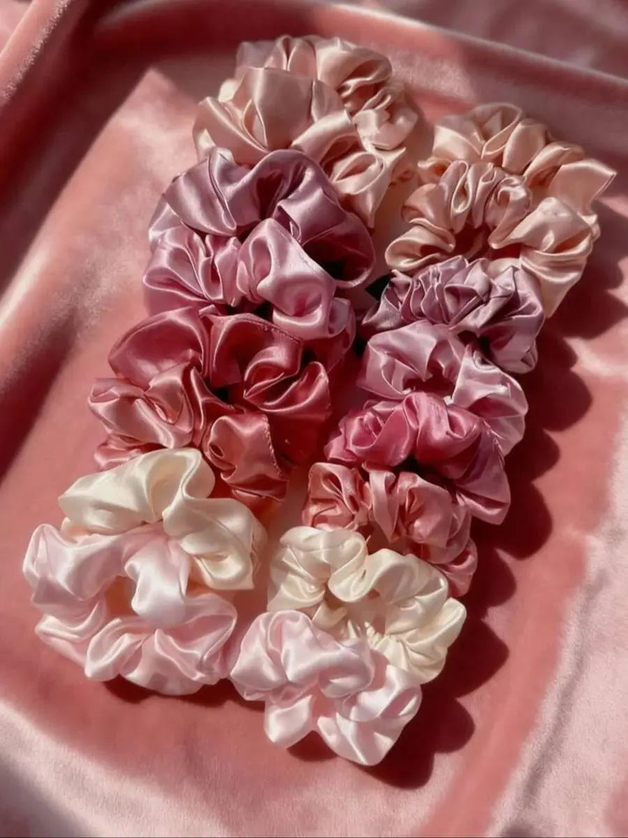 Satin Hair Tie Set